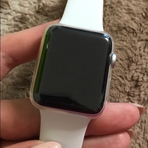 NEW Clear Apple Watch Protective Bumper Case Cover - Picture 6 of 8